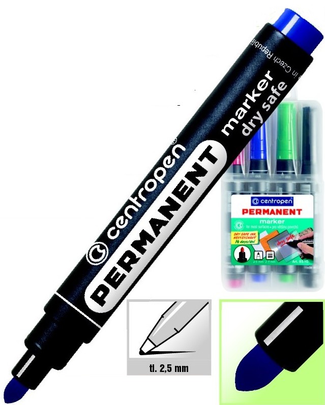 ZNAČKOVAČ CENTROPEN 8510, modrý