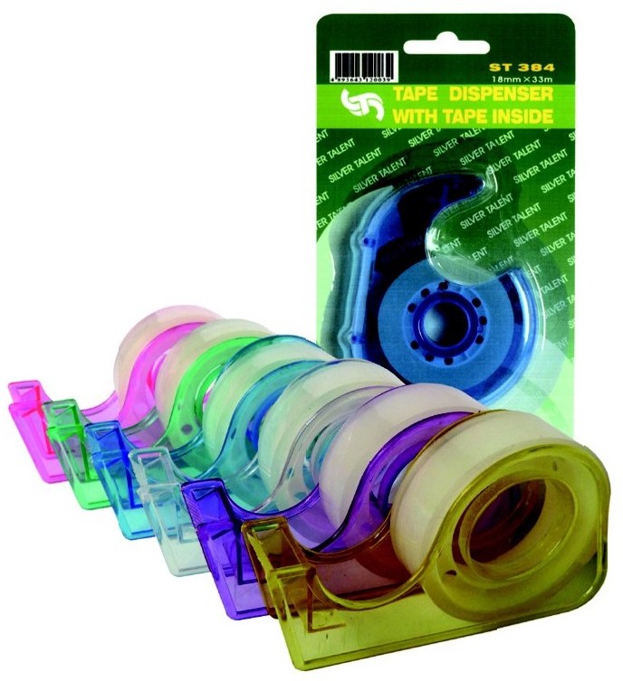 LEPÍCÍ PÁSKA s odvíječem 18 mm / 33 m
