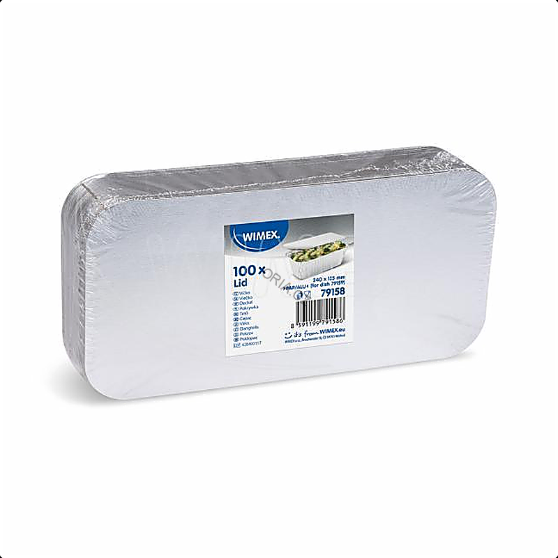 Víčko (PAP/ALU) pro misku 79159 [100 ks]