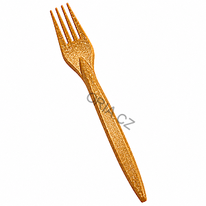 Vidlička EKO kompozit dřevo/plast (WPC) 18 cm