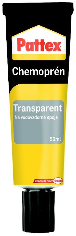Lepidlo CHEMOPRÉN TRANSPARENT, 50 ml