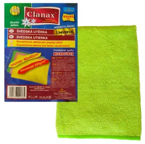 Švédská utěrka UNIVERSAL 40x40, 250g zelená