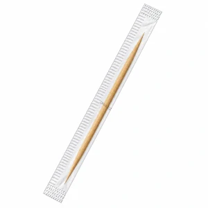 Párátko (dřevo FSC 100%) Ø2 x 65 mm jednotlivě balené v celofánu [1000 ks] 