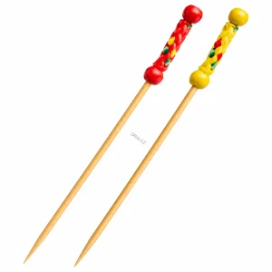 Fingerfood bodec (bambus FSC 100%) Šňůrka 12cm [100 ks] 
