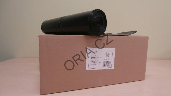 Pytel 700x1100xmm, 80 mi , černý 120l (15ks)
